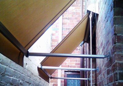 Drop Arm Awning