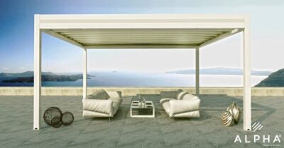Pergosystem Compact Retractable Roof