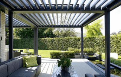 Rising BioClimatic Louvre Pergolas